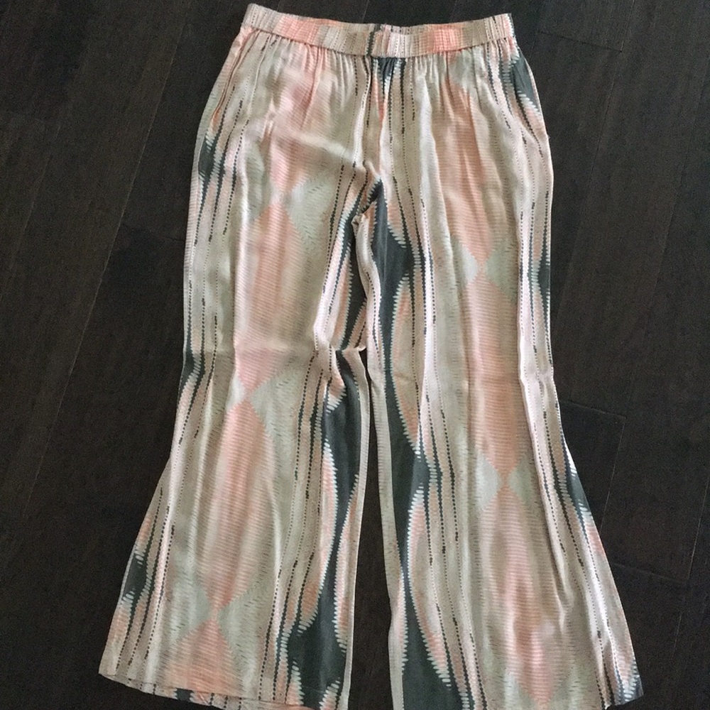 Umgee printed palazzo pants